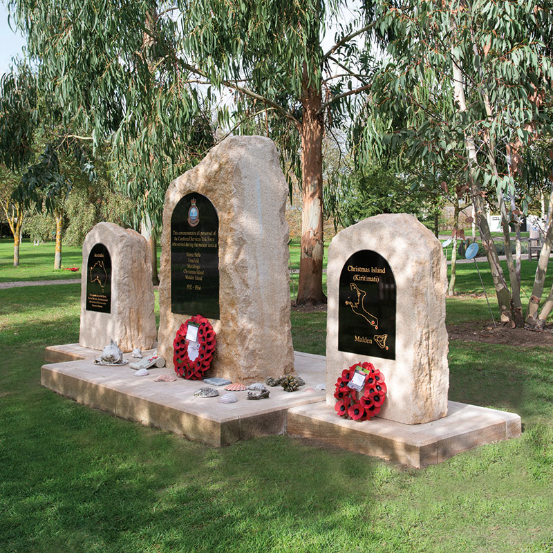 The New extended memorial at the NMA