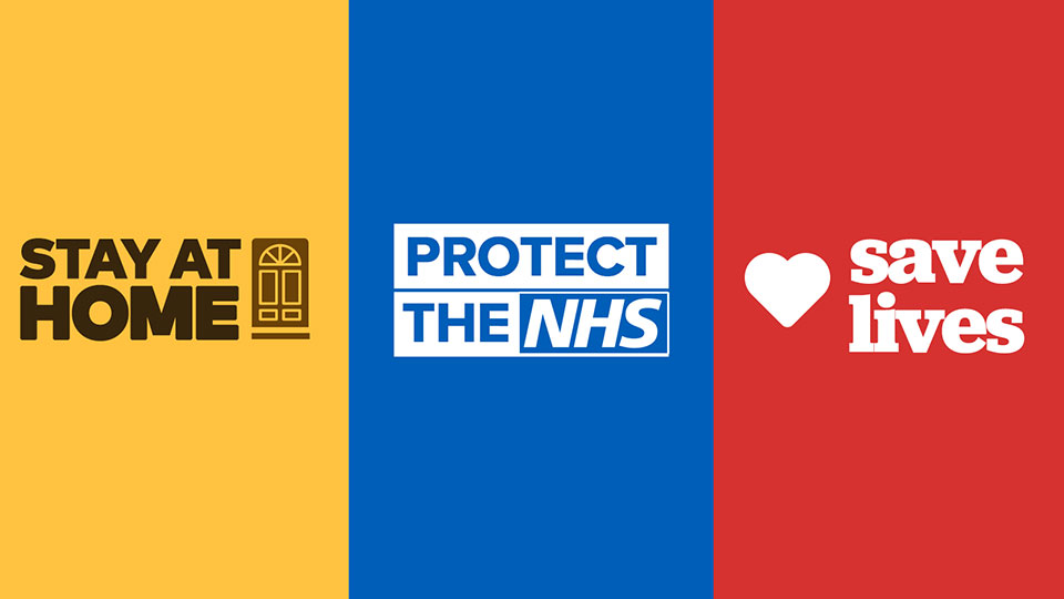 Stay at home advice from the  NHS Coronavirus (Covid-19)