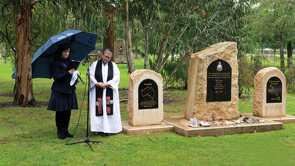 Ceri McDade - Chairperson BNTVA gives a reading