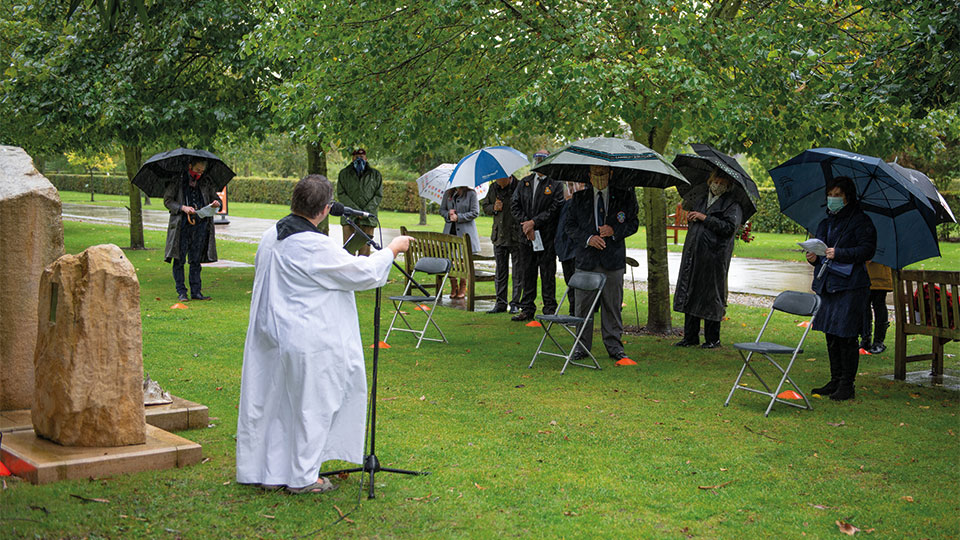 Sian Gasson and the attendees