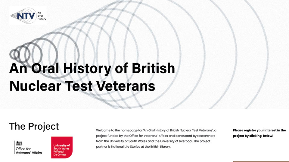 An Oral History of British Nuclear Test Veterans